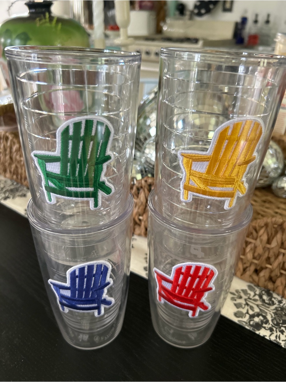 Set of Four Tervis Tumblers